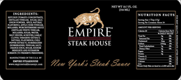 NEW YORK'S STEAK SAUCE