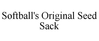 SOFTBALL'S ORIGINAL SEED SACK