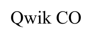 QWIK CO