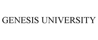 GENESIS UNIVERSITY