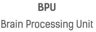 BPU BRAIN PROCESSING UNIT