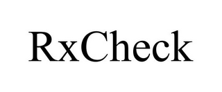 RXCHECK