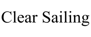 CLEAR SAILING
