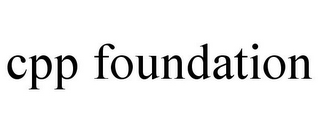 CPP FOUNDATION