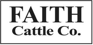 FAITH CATTLE CO.