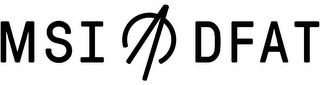 MSI DFAT