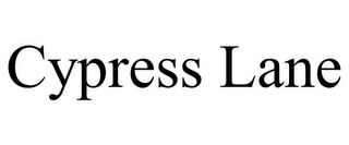 CYPRESS LANE