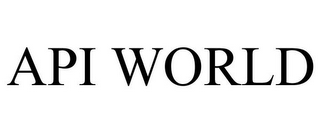 API WORLD