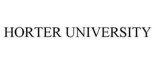 HORTER UNIVERSITY