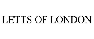 LETTS OF LONDON