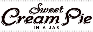 SWEET CREAM PIE IN A JAR