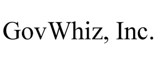 GOVWHIZ, INC.