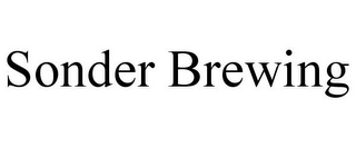 SONDER BREWING