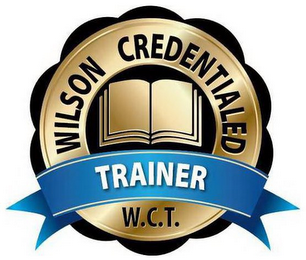 WILSON CREDENTIALED TRAINER W.C.T.