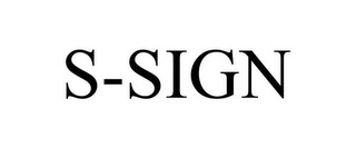 S-SIGN