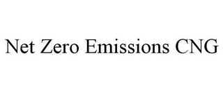 NET ZERO EMISSIONS CNG