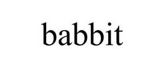 BABBIT