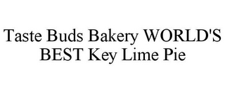 TASTE BUDS BAKERY WORLD'S BEST KEY LIMEPIE