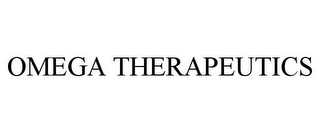 OMEGA THERAPEUTICS