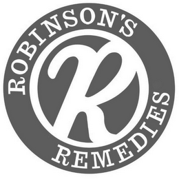 R ROBINSON'S REMEDIES