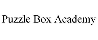 PUZZLE BOX ACADEMY