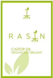 RASIN CASTOR OIL ORGANICALLY BRILLIANT