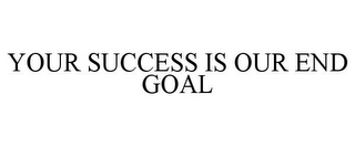 YOUR SUCCESS IS OUR END GOAL