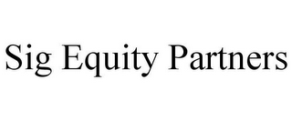 SIG EQUITY PARTNERS