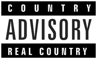 COUNTRY ADVISORY REAL COUNTRY