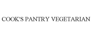 COOK'S PANTRY VEGETARIAN