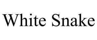 WHITE SNAKE