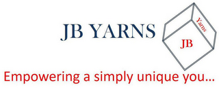 JB YARNS JB YARNS EMPOWERING A SIMPLY UNIQUE YOU...