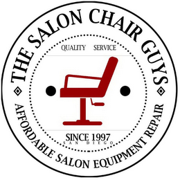 THE SALON CHAIR GUYS AFFORDABLE SALON EQUIPMENT REPAIR SAN DIEGO QUALITY SERVICE SINCE 1997