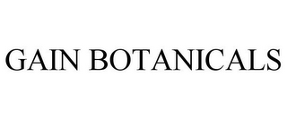 GAIN BOTANICALS