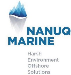 NANUQ MARINE HARSH ENVIRONMENT OFFSHORESOLUTIONS