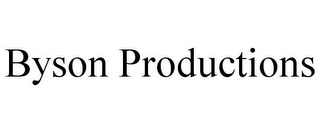 BYSON PRODUCTIONS