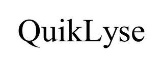 QUIKLYSE