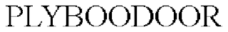 PLYBOODOOR