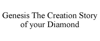 GENESIS THE CREATION STORY OF YOUR DIAMOND