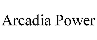 ARCADIA POWER