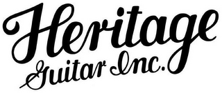 HERITAGE GUITAR INC.