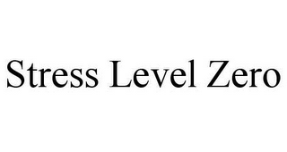 STRESS LEVEL ZERO