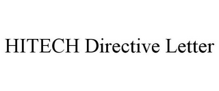 HITECH DIRECTIVE LETTER