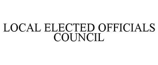 LOCAL ELECTED OFFICIALS COUNCIL