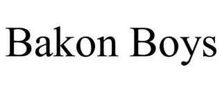 BAKON BOYS