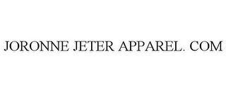 JORONNE JETER APPAREL. COM