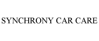 SYNCHRONY CAR CARE