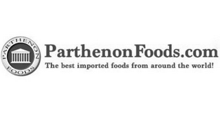 PARTHENON FOODS PARTHENONFOODS.COM THE BEST IMPORTED FOODS FROM AROUND THE WORLD!