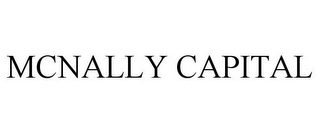 MCNALLY CAPITAL