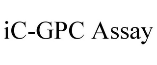 IC-GPC ASSAY